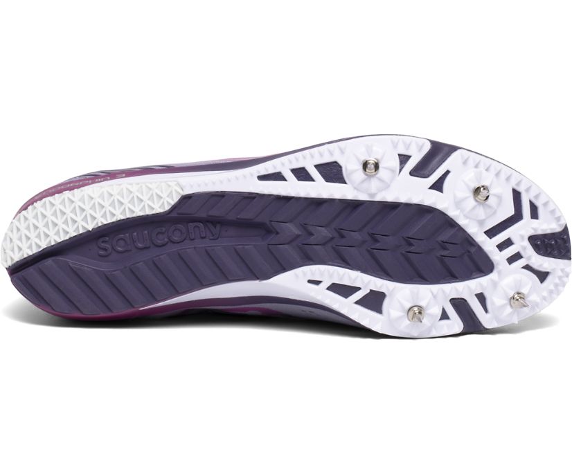 Saucony Endorphin 3 Women's Running Shoes Purple | Canada 107EBCX